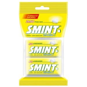 Smint Lemon Twin Pack Tin 70G