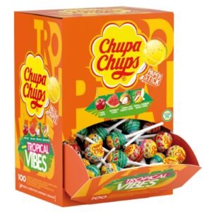 Chupa Chups Tropical Vibes Lollipop 12G