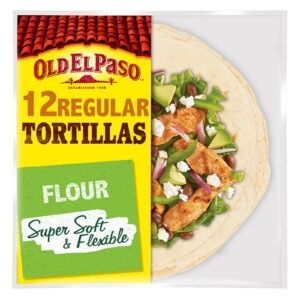 Old El Paso Tortillas Flour 489G