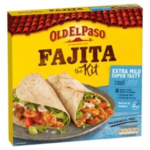 Old El Paso Fajita Kit Extra Mild 476G