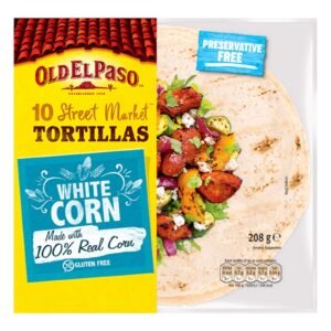 Old El Paso Tortillas White Corn 208G