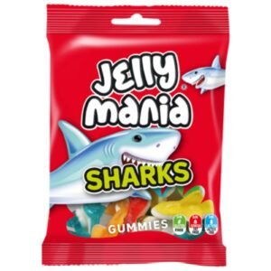 Jelly Mania Gummies Sharks 100G