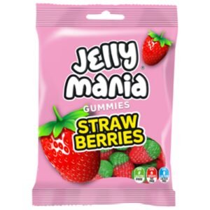 Jelly Mania Gummies Wild Strawberries 100G