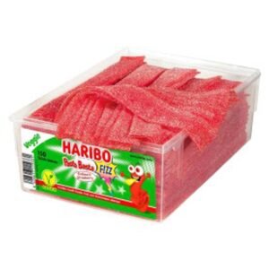 Haribo Pasta Basta Strawberry Sour Tub 1.12KG