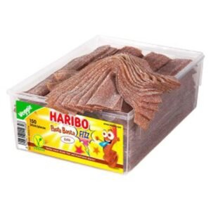 Haribo Pasta Basta Cola Sour Tub 1.12KG