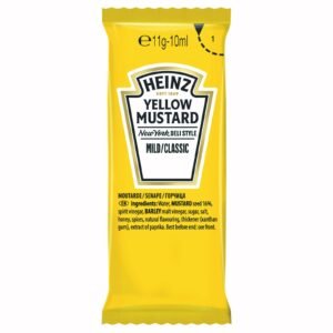 Heinz Yellow Mustard Sachet 10.5G