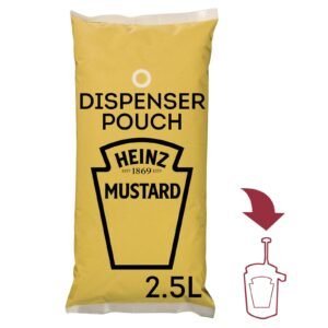 Heinz Yellow Mustard Dispenser Pouch 2.7KG
