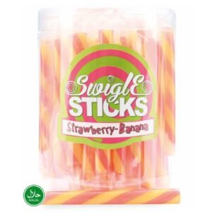 Swigle Sticks Strawberry Banana Mini Sticks 10G