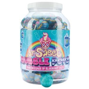 Dr.Sweet Bubble Popz Blueberry 25G