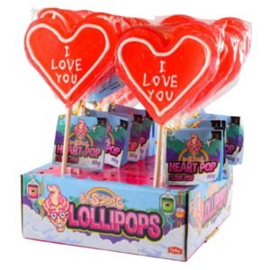 Dr.Sweet Lollipops Heart Pop I Love You 80G