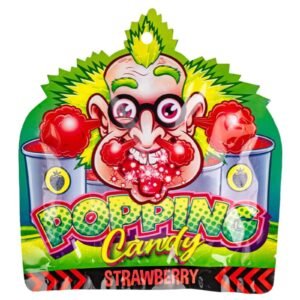 Dr.Sour Popping Candy Strawberry 15G
