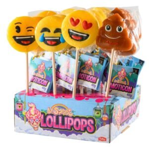 Dr.Sweet Lollipops Emoticon Pops 40G
