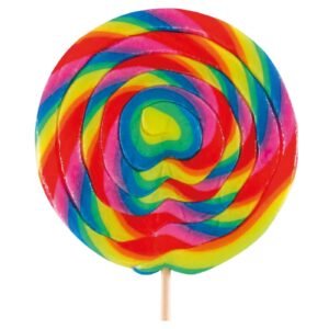 Dr.Sweet Lollipops Spiral Super Pop Rainbow 500G