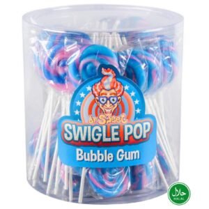 Dr.Sweet Swigle Pop Bubble Gum Mini Pops 12G