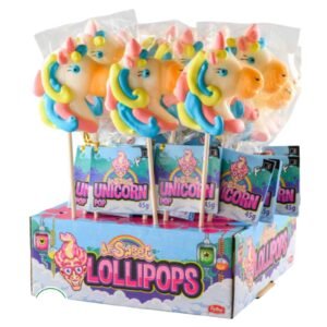 Dr.Sweet Lollipops Unicorn Pops 45G