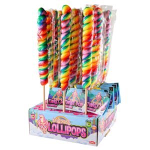 Dr.Sweet Lollipops Twist Pop Rainbow 80G