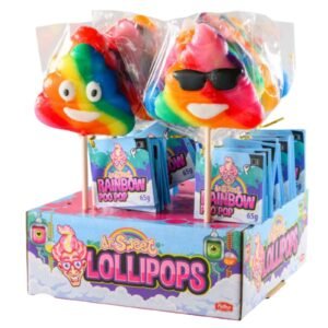 Dr.Sweet Lollipops Rainbow Poo Pops 65G
