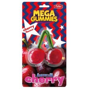Mega Gummies American Cherry 120G