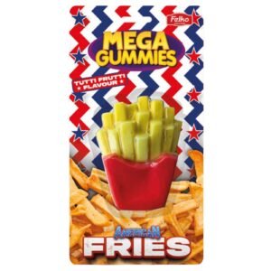 Mega Gummies American Fries 120G