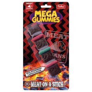 Mega Gummies Meat Titans Meat On A Stick 120G