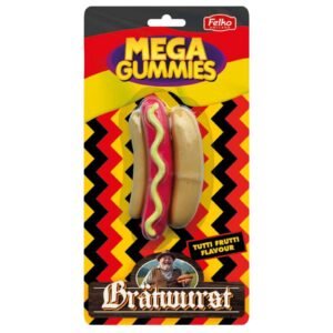 Mega Gummies German Bradwurst 120G
