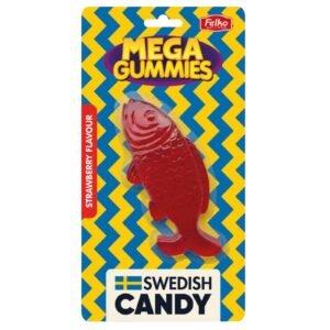 Mega Gummies Swedish Candy Fish 120G