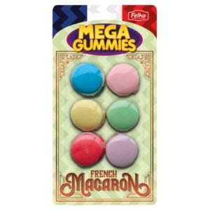 Mega Gummies French Macarons 120G