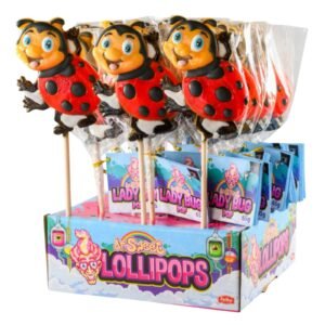 Dr.Sweet Lollipops Lady Bug Pops 65G