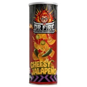 Dr.Fire Extreme Spicy Crisps Cheesy Jalapeño 80G