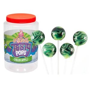 Dr.Sweet Tasty Pops Green Apple 28G