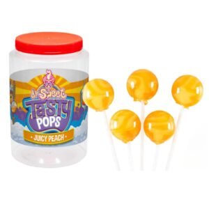 Dr.Sweet Tasty Pops Juicy Peach 28G