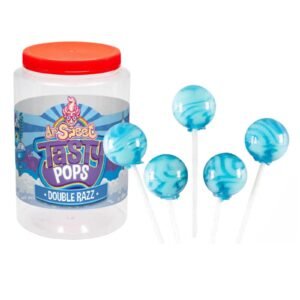 Dr.Sweet Tasty Pops Double Razz 28G