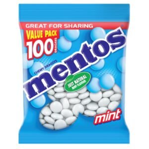Mentos Mint Chewy Dragees Bag 300G