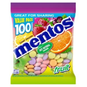 Mentos Fruit Chewy Dragees Bag 300G