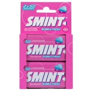 Smint Bubble Fresh Twin Pack Tin 70G
