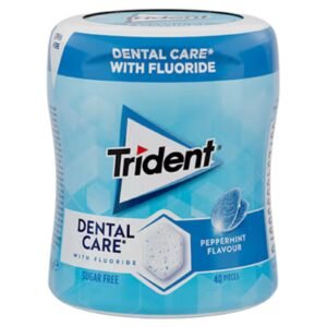 Trident Dental Care Peppermint Gum 68G