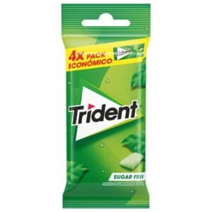 Trident Spearmint Gum 4PK 56G
