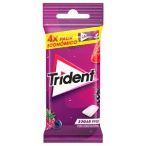 Trident Wild Fruits Gum 4PK 56G