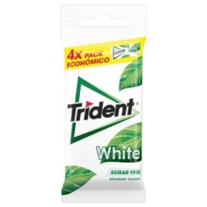 Trident White Spearmint Gum 4PK 56G