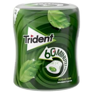 Trident 60 Minutes Spearmint Gum 68.2G