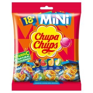 Chupa Chups Sparkling Sour Green Apple 345ML