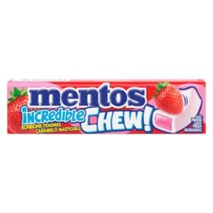 Mentos Incredible Chew Strawberry 45G